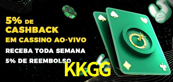Promoções do cassino ao Vivo KKGG